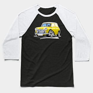 Classic Mini Cooper Yellow Baseball T-Shirt